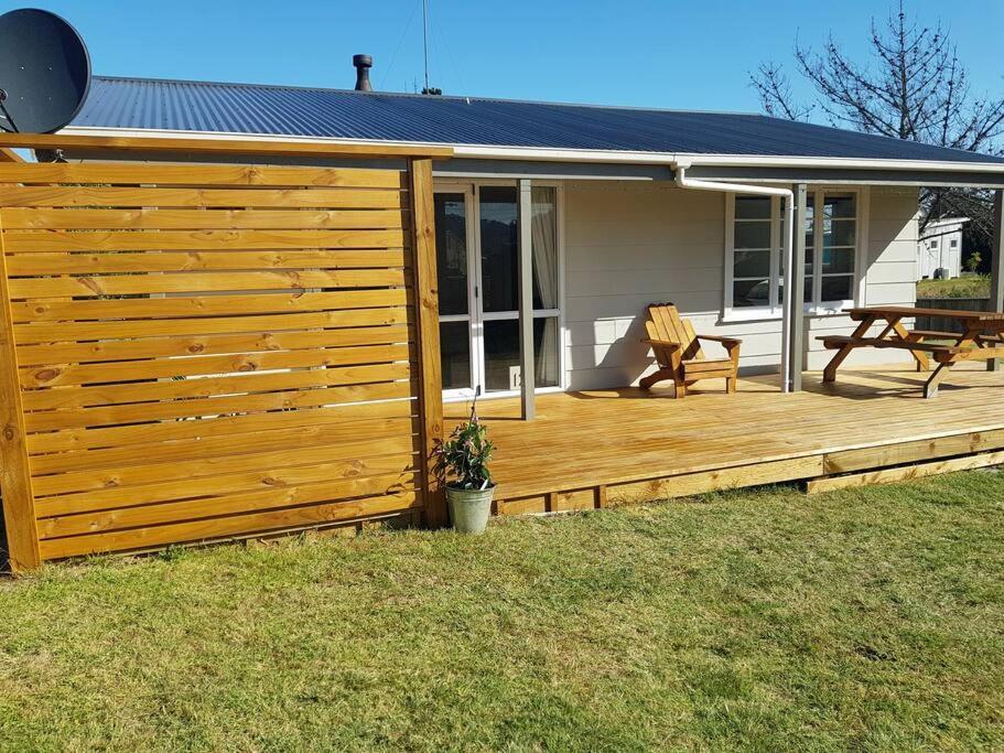 Relaxed Beach Retreat, Mod Family Friendly Bach Foxton Beach Eksteriør billede